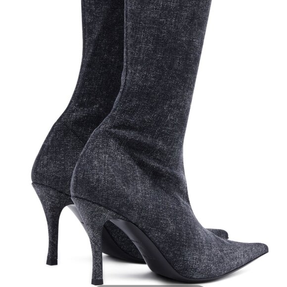 NWOT Diesel D-Venus Kbt in Blue Denim Sizes 7 and 8 - Picture 3 of 12